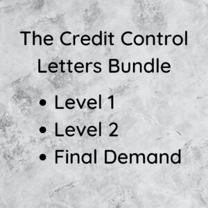 The Credit Control Letters Bundle